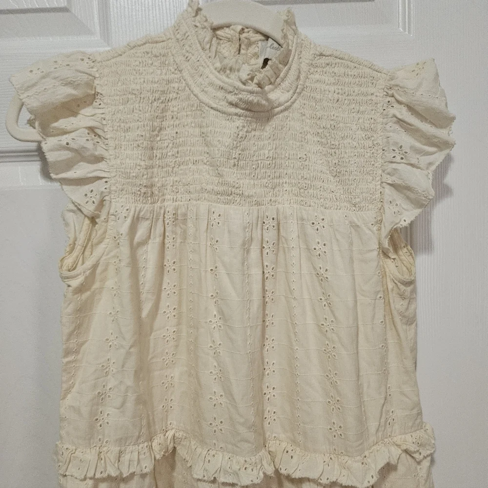 Cleobella Smocked Dress Midi S
